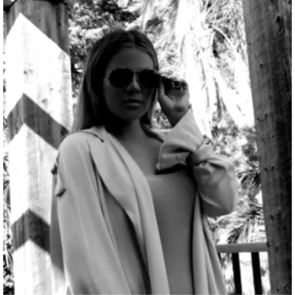 Diff x Khloe Koko Sunglasses Gold & Brown main image 9